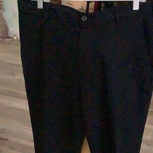 Mens Classic Black Trousers